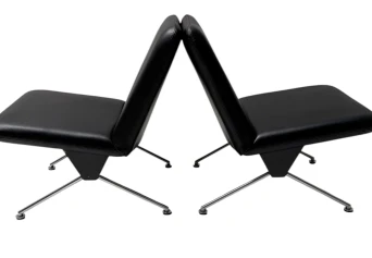 Mid-Century Modern Lounge Chairs No. 1432 by Andre Cordemeijer for Gispen, 1961